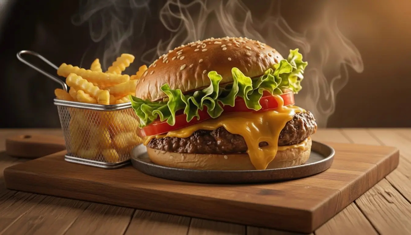 Burger with Fries Combo