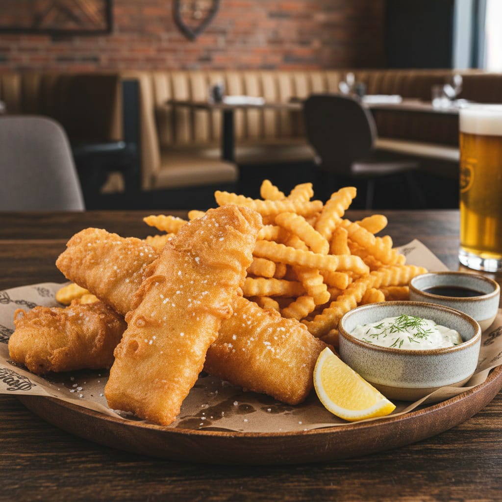 Fish & Chips with Fries Combo